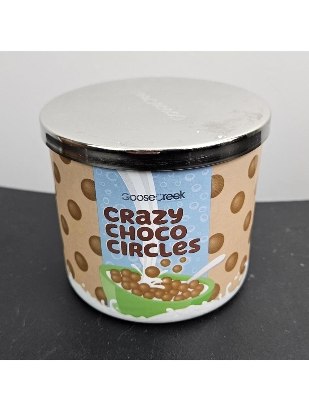 Goose Creek Crazy Choco Circles 3 Wick Candle